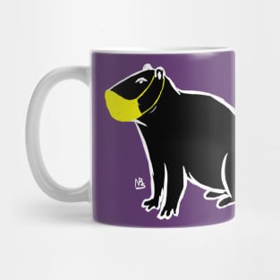 Masked Capybara Mug